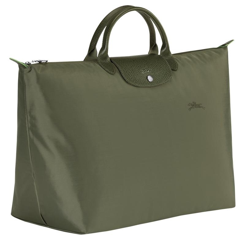 Forest Green Longchamp Le Pliage Green S Women's Travel Bags | IBES-49875