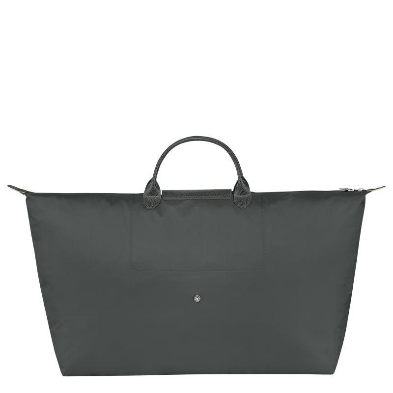 Graphite Grey Longchamp Le Pliage Green M Women's Travel Bags | HTVB-62147