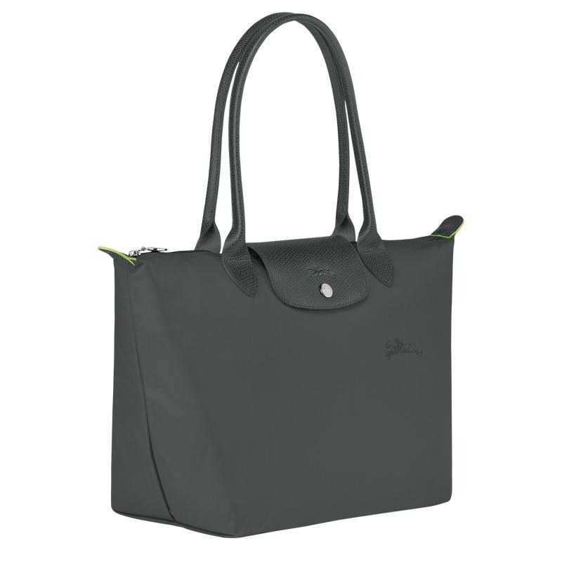 Graphite Grey Longchamp Le Pliage Green M Women's Tote Bag | TMOS-92374