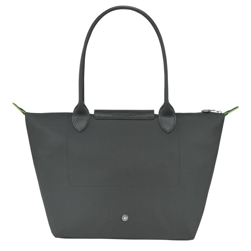 Graphite Grey Longchamp Le Pliage Green M Women's Tote Bag | TMOS-92374