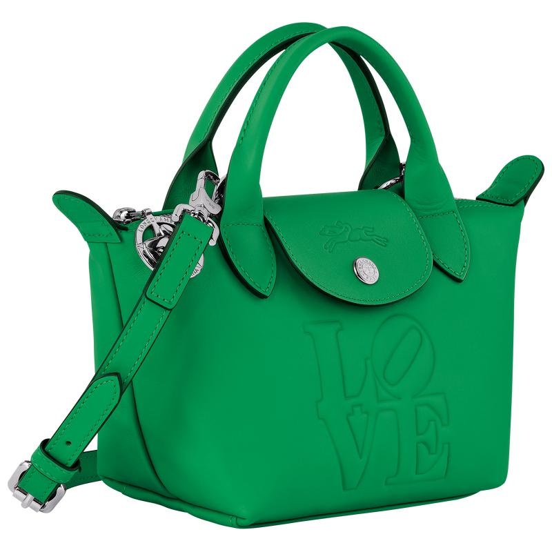 Green Longchamp x Robert Indiana XS Men's Handbags | QDRC-57093