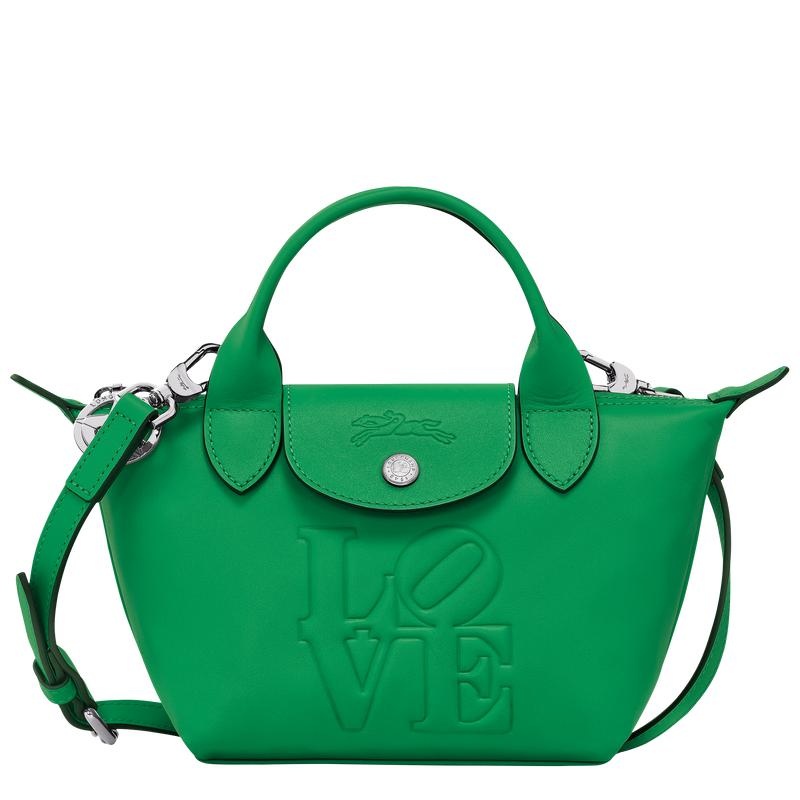 Green Longchamp x Robert Indiana XS Men\'s Handbags | QDRC-57093