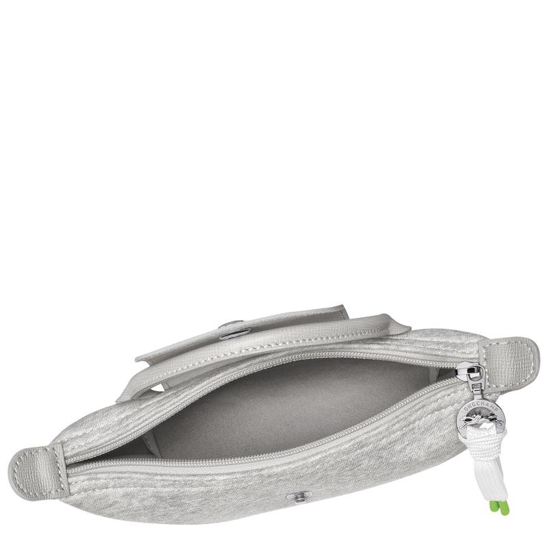 Grey Longchamp Le Pliage Collection Women's Pouches | FDBU-28134