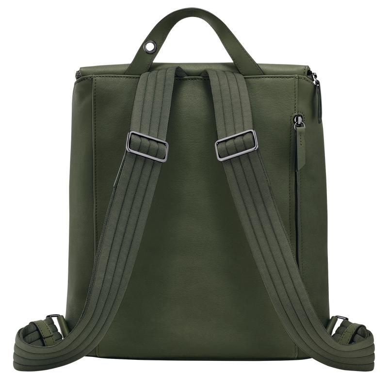 Khaki Longchamp 3D M Men's Backpacks | KYCM-57106