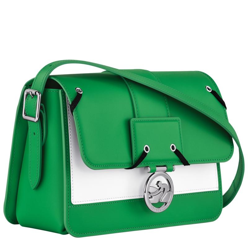 Lawn Green Longchamp Box-Trot M Women's Crossbody Bags | CYGS-60157