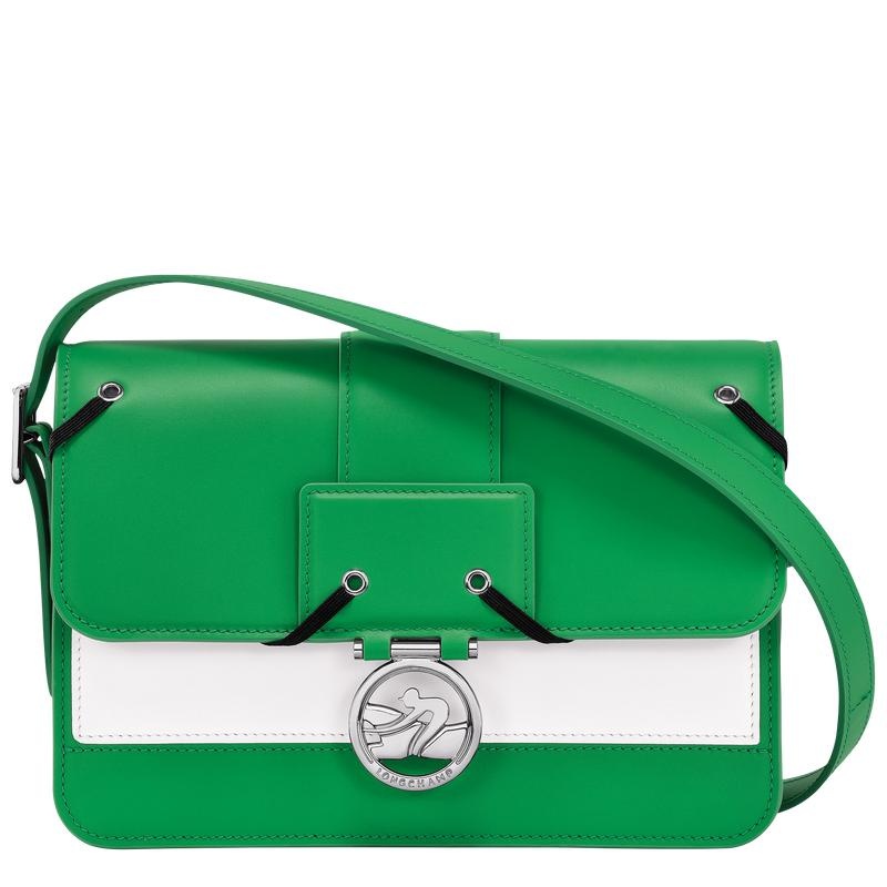 Lawn Green Longchamp Box-Trot M Women\'s Crossbody Bags | CYGS-60157