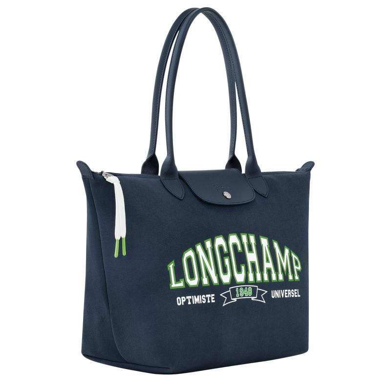 Navy Longchamp Le Pliage Collection L Women's Tote Bag | SCFR-58974