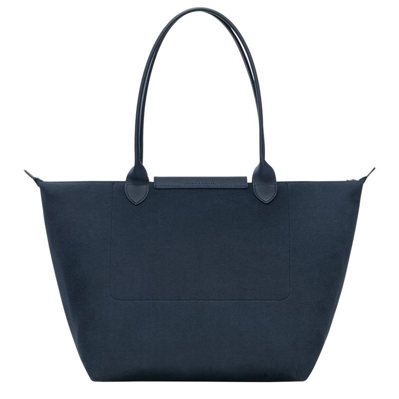 Navy Longchamp Le Pliage Collection L Women's Tote Bag | SCFR-58974