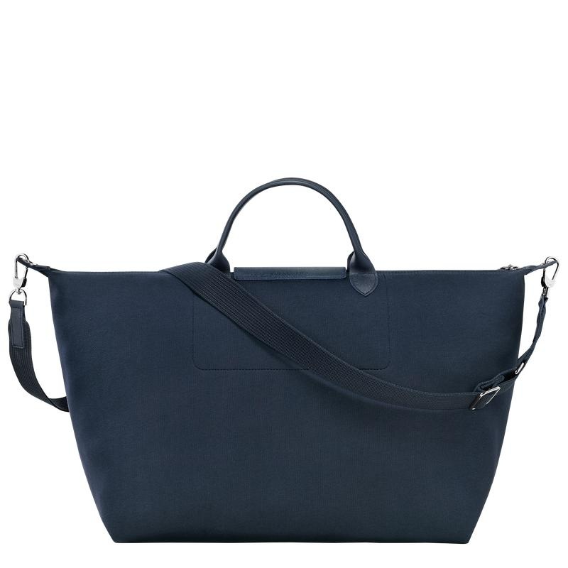 Navy Longchamp Le Pliage Collection Men's Travel Bags | WNBU-29581