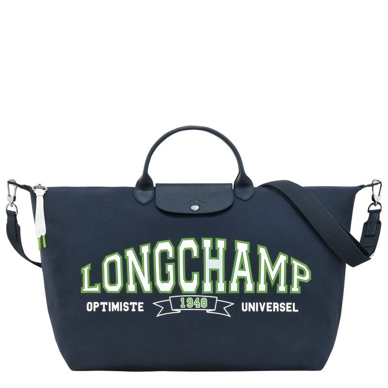 Navy Longchamp Le Pliage Collection Women\'s Travel Bags | KCNJ-56810