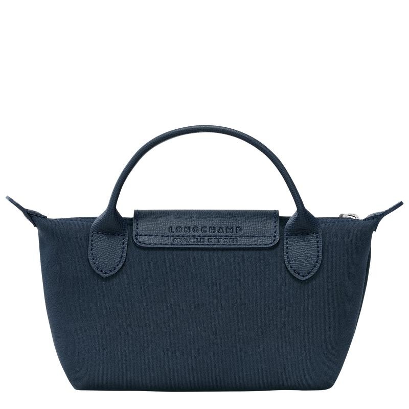 Navy Longchamp Le Pliage Collection Women's Pouches | SLOW-53489