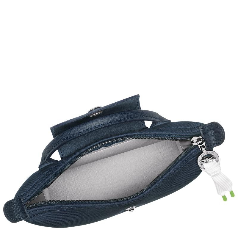 Navy Longchamp Le Pliage Collection Women's Pouches | SLOW-53489