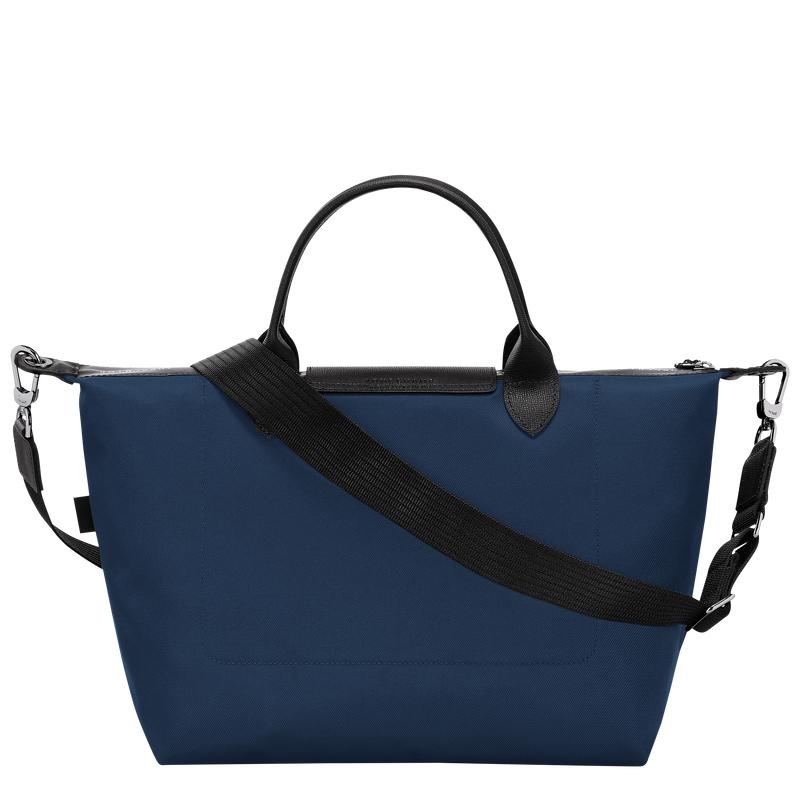 Navy Longchamp Le Pliage Energy L Men's Handbags | HPEU-98514