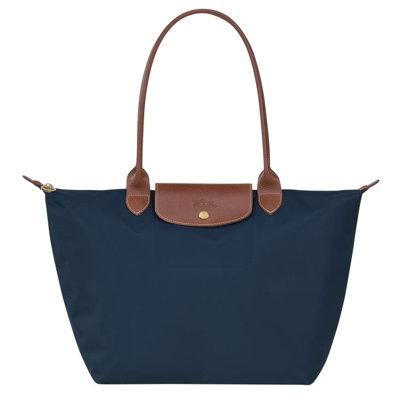 Navy Longchamp Le Pliage Original L Women\'s Tote Bag | HXGC-40659