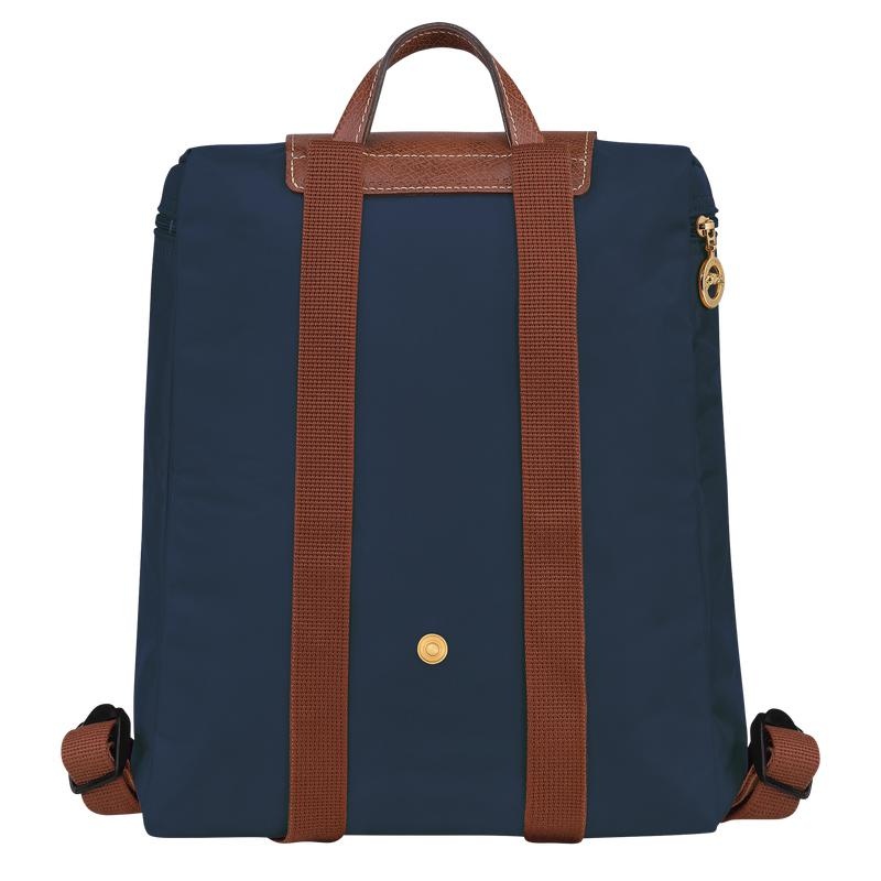 Navy Longchamp Le Pliage Original M Men's Backpacks | CIKM-42687