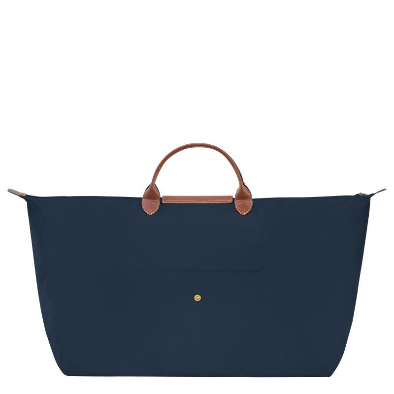 Navy Longchamp Le Pliage Original M Women's Travel Bags | DYUG-20714