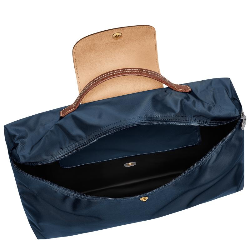 Navy Longchamp Le Pliage Original S Men's Briefcase | IEQJ-97634