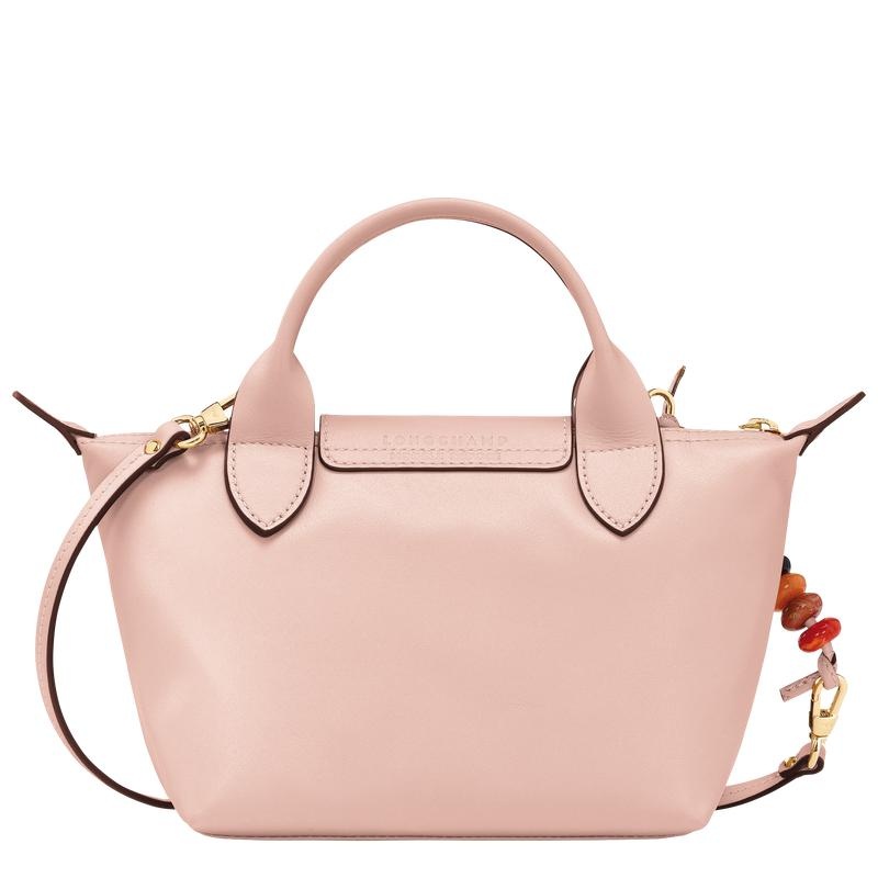 Nude Pink Longchamp Le Pliage Xtra XS Women's Handbags | EYWC-92416