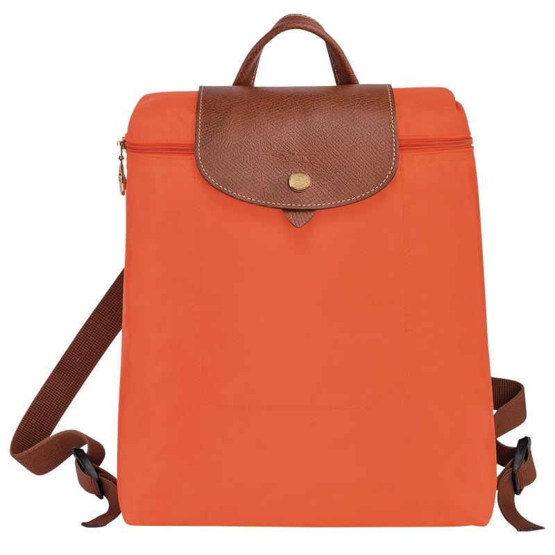 Orange Longchamp Le Pliage Original M Men\'s Backpacks | BODX-64527