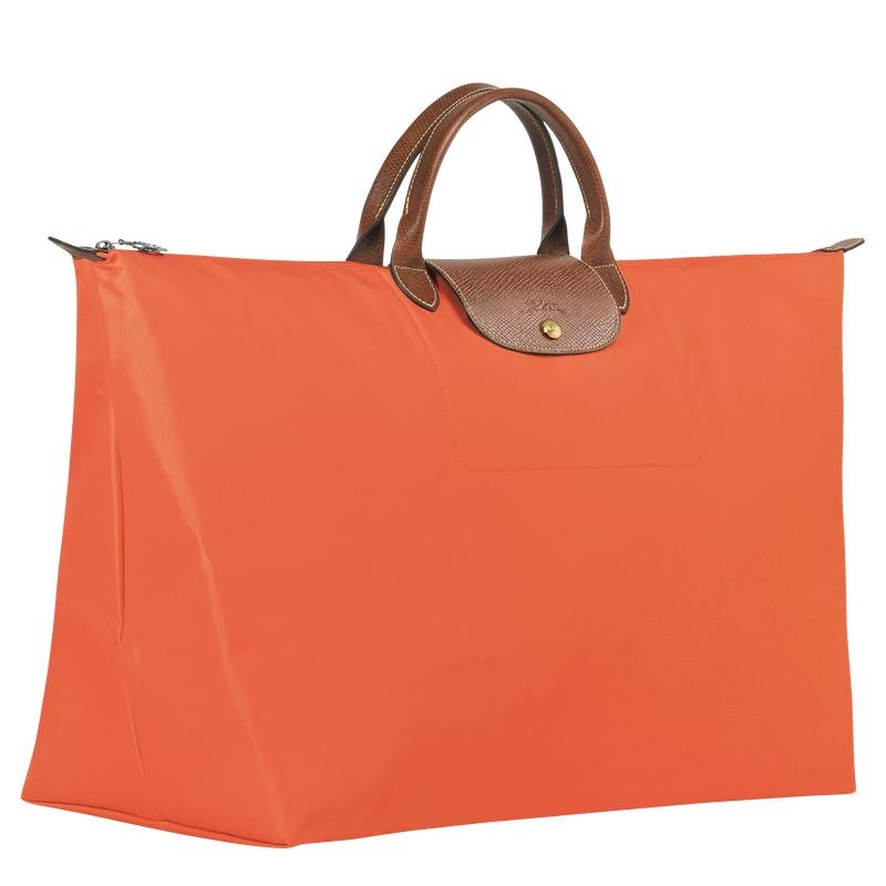 Orange Longchamp Le Pliage Original M Women's Travel Bags | CTDO-64537