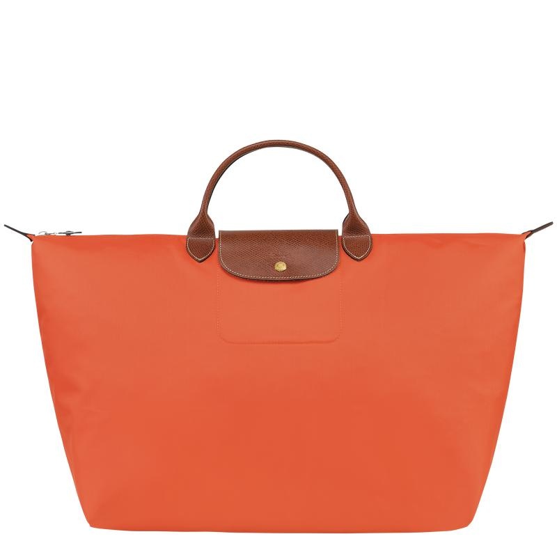 Orange Longchamp Le Pliage Original S Men\'s Travel Bags | RLNM-61478