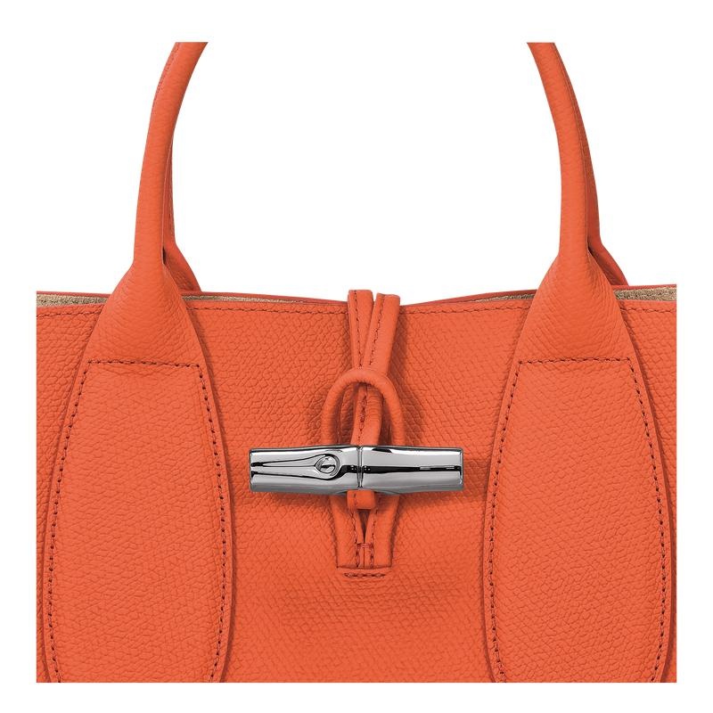 Orange Longchamp Roseau M Women's Handbags | GOIL-72305