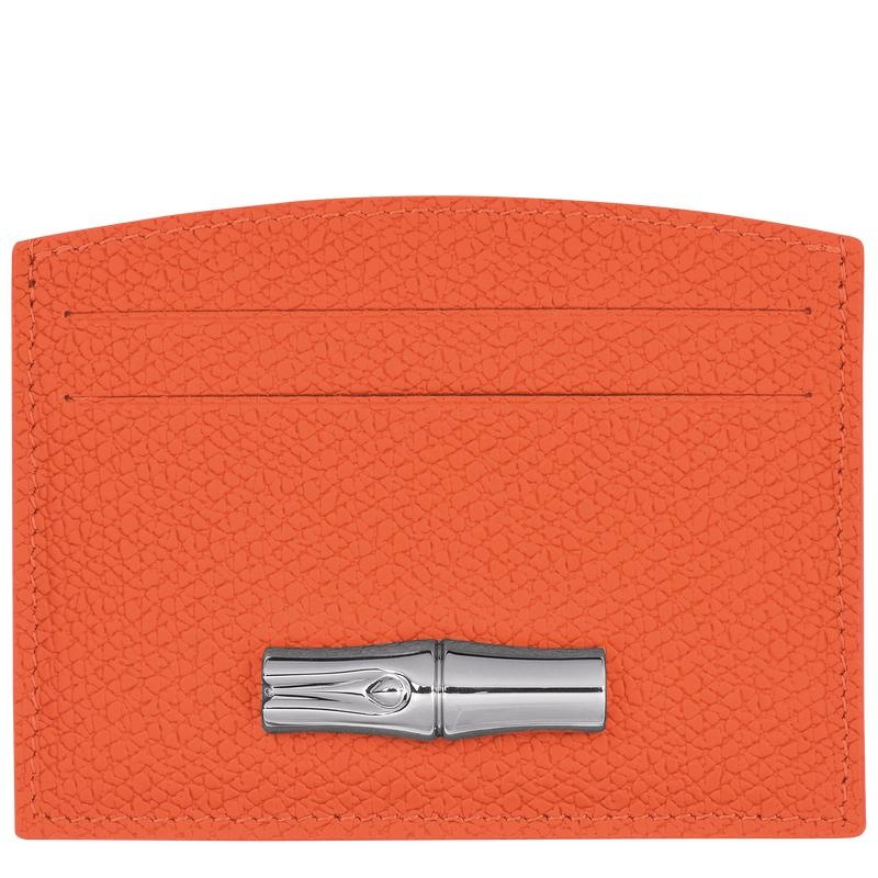 Orange Longchamp Roseau Women\'s Cardholders | SUZP-10875