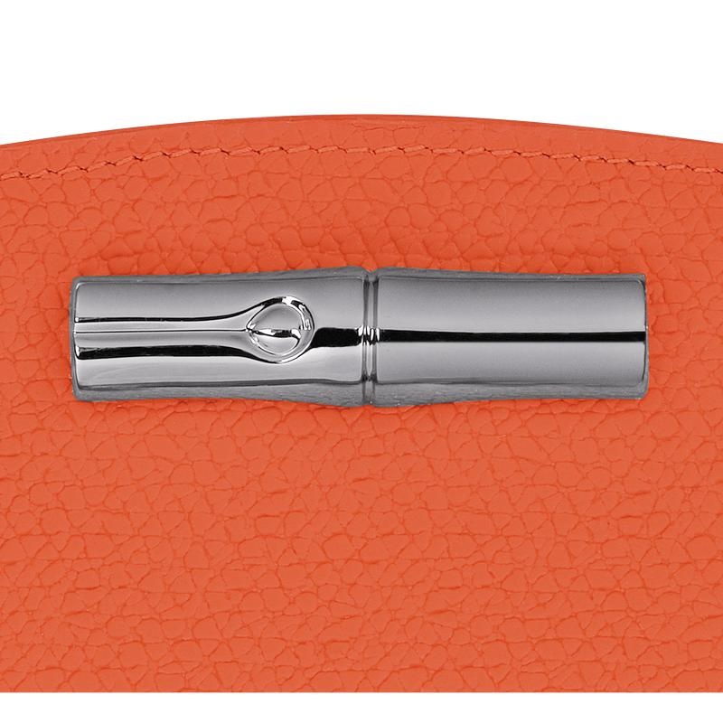 Orange Longchamp Roseau Women's Wallets | FHNP-46053