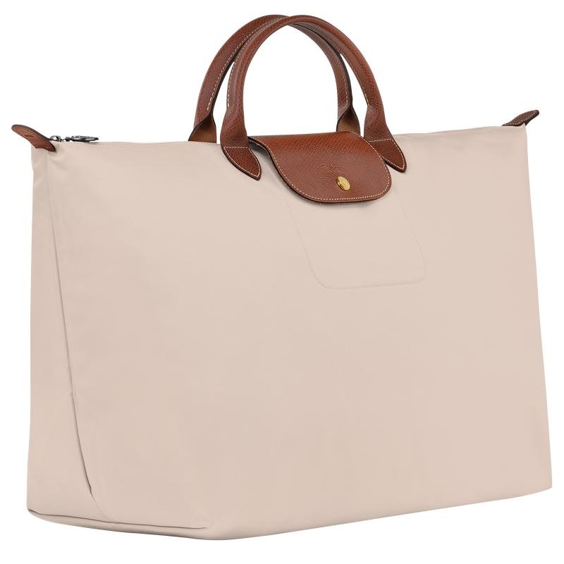 Paper White Longchamp Le Pliage Original S Women's Travel Bags | SBHZ-20597