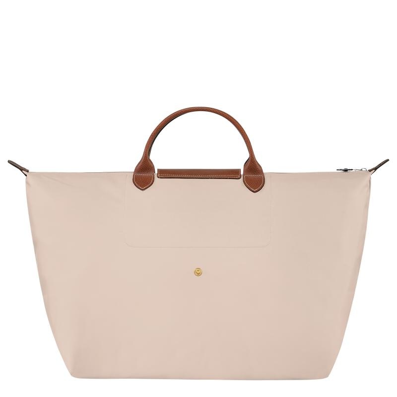 Paper White Longchamp Le Pliage Original S Women's Travel Bags | SBHZ-20597