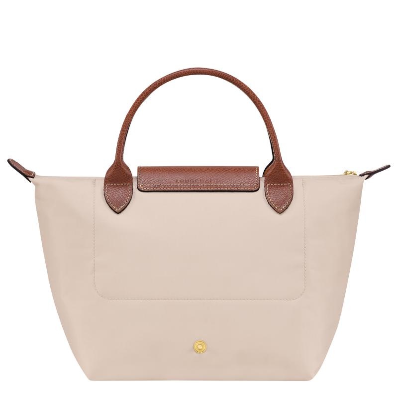 Paper White Longchamp Le Pliage Original S Women's Handbags | ESGV-93164