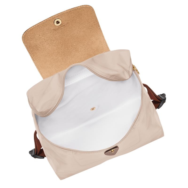 Paper White Longchamp Le Pliage Original M Women's Backpacks | ANRQ-59846