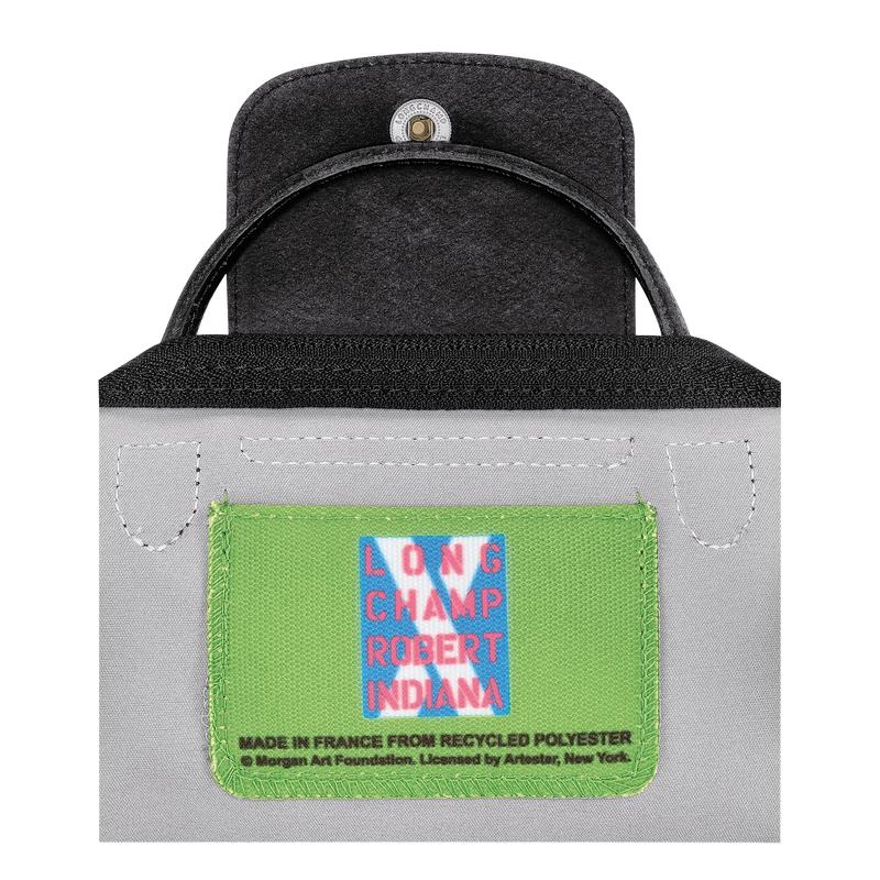 Pink Longchamp x Robert Indiana Men's Pouches | DFBX-75602