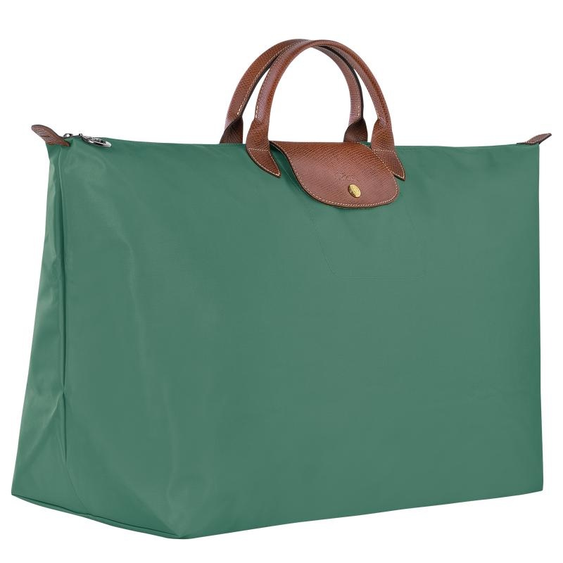 Sage Green Longchamp Le Pliage Original M Women's Travel Bags | ELPY-62893