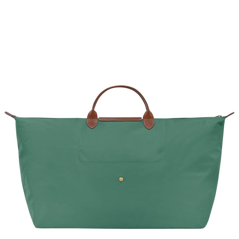 Sage Green Longchamp Le Pliage Original M Women's Travel Bags | ELPY-62893