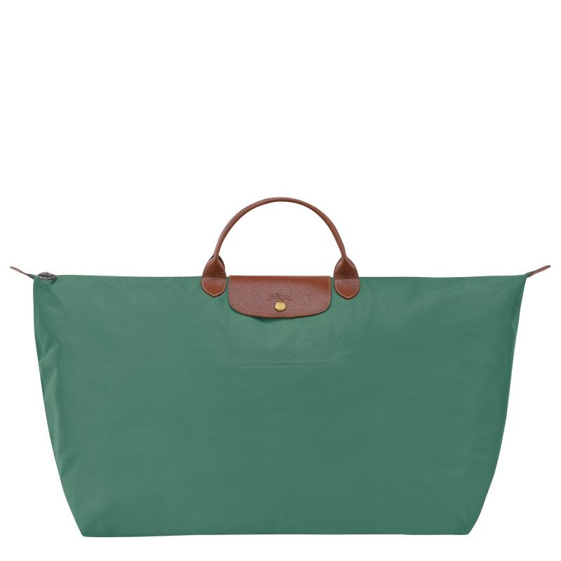 Sage Green Longchamp Le Pliage Original M Women\'s Travel Bags | ELPY-62893