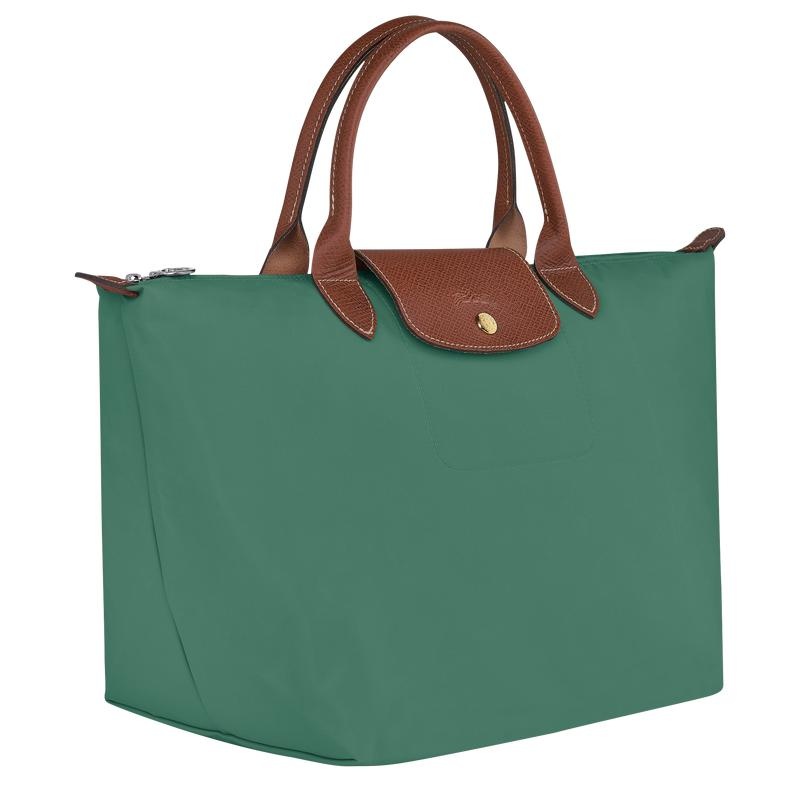 Sage Green Longchamp Le Pliage Original M Women's Handbags | GBLT-76840