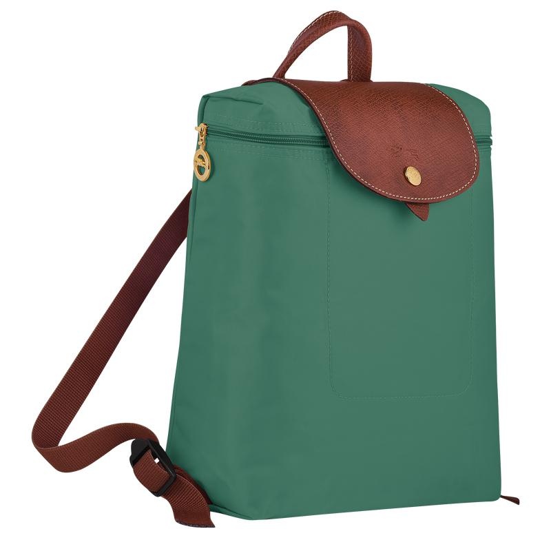 Sage Green Longchamp Le Pliage Original M Men's Backpacks | IBXY-52740