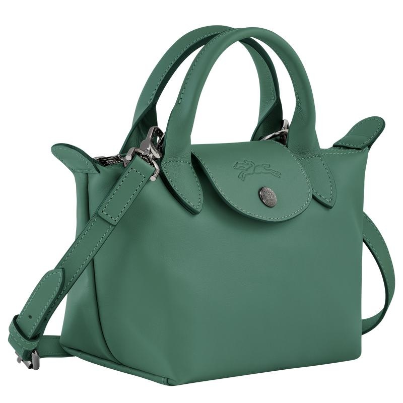 Sage Green Longchamp Le Pliage Xtra XS Women's Handbags | WFNY-45096