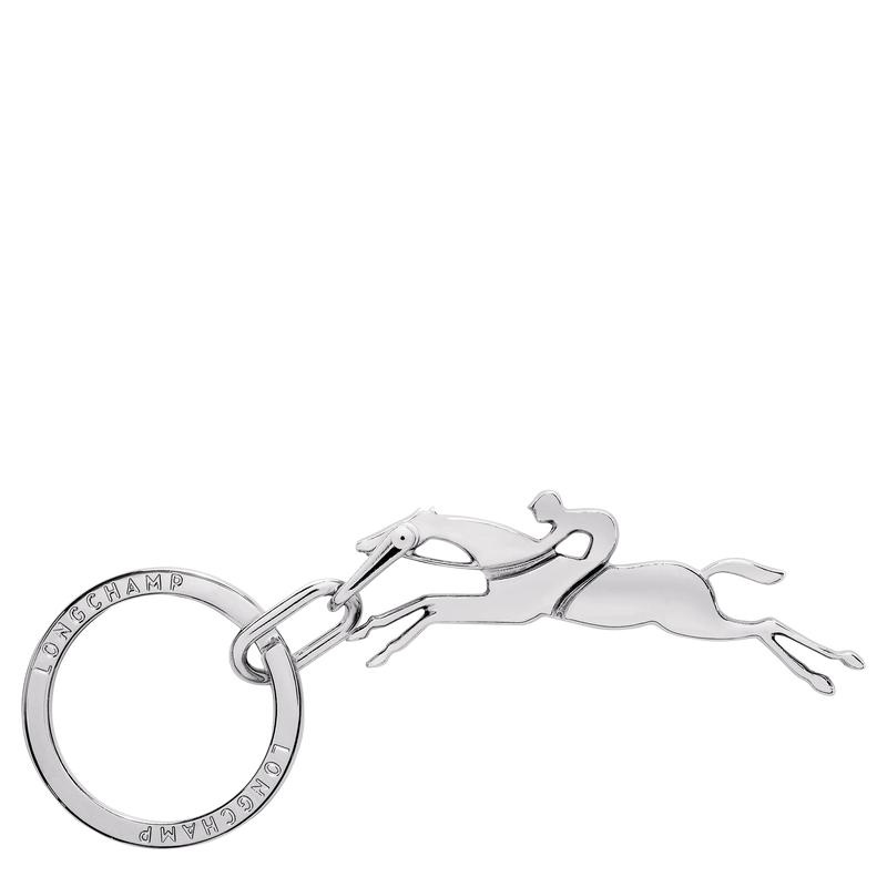 Silver Longchamp Cavalier Men\'s Key Rings | ZDMI-10823