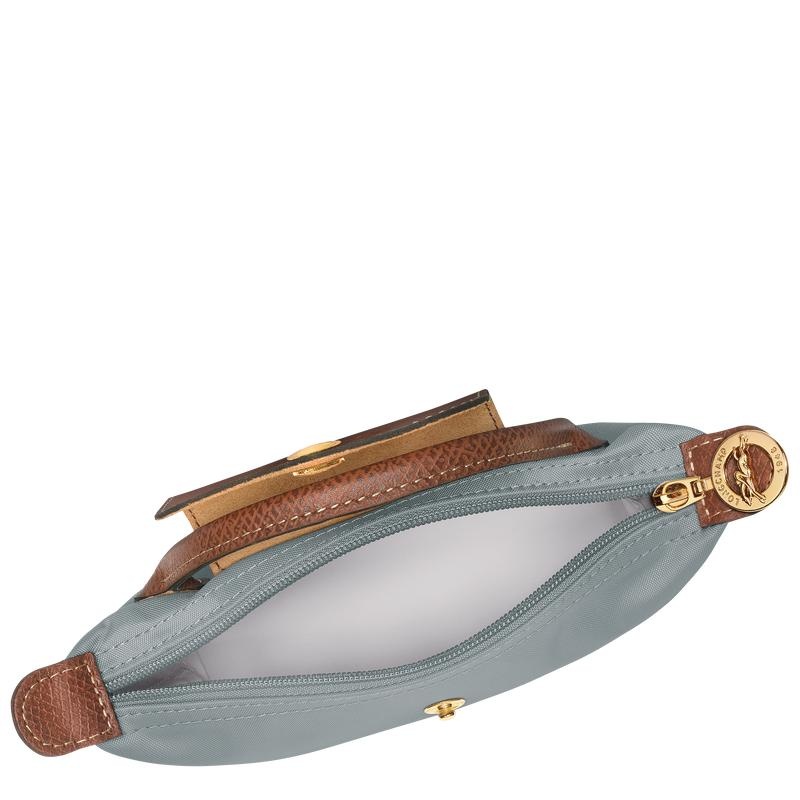 Steel Grey Longchamp Le Pliage Original with handle Women's Pouches | DKMA-90716