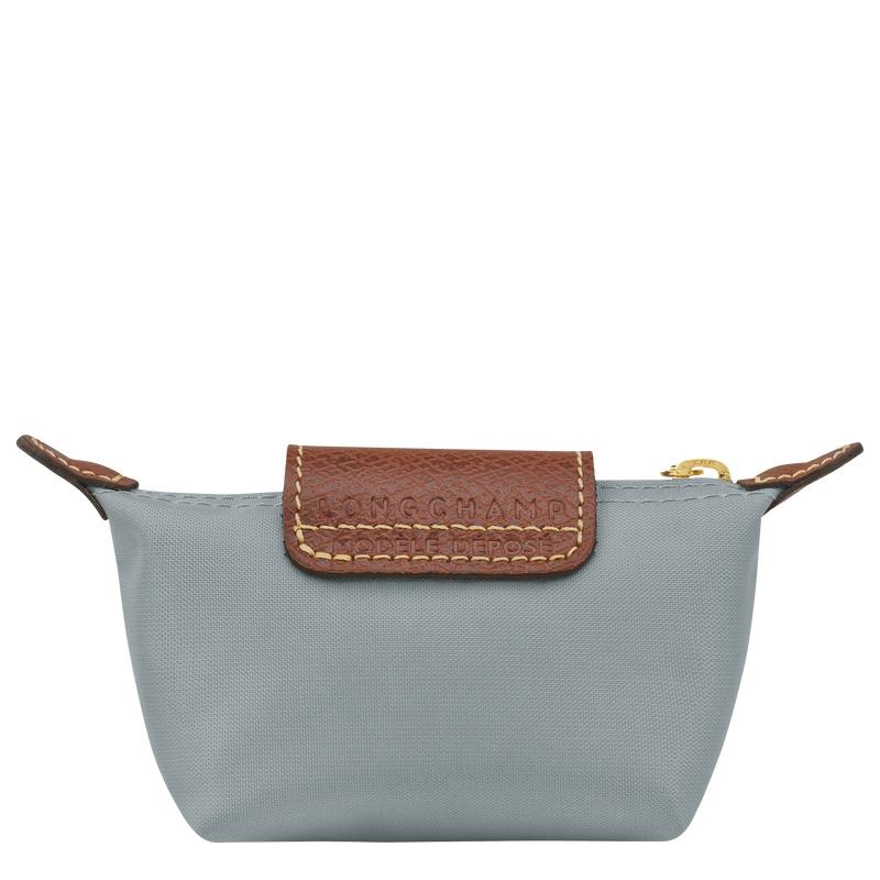 Steel Grey Longchamp Le Pliage Original Women's Coin Purses | FZAV-89153