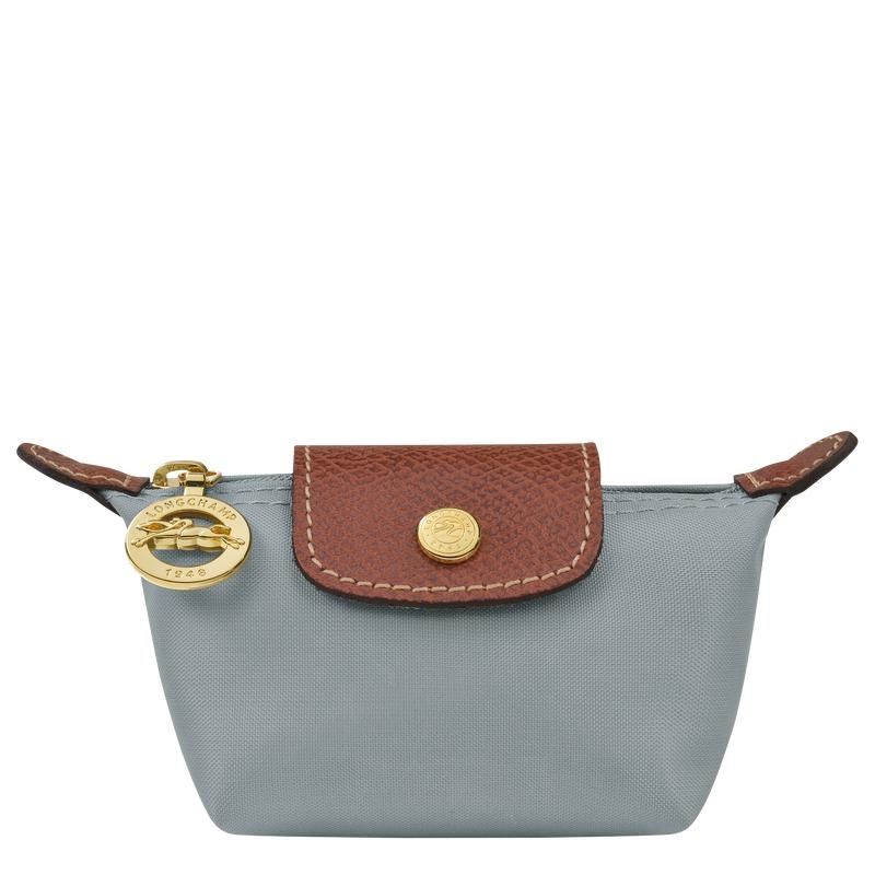 Steel Grey Longchamp Le Pliage Original Women\'s Coin Purses | FZAV-89153