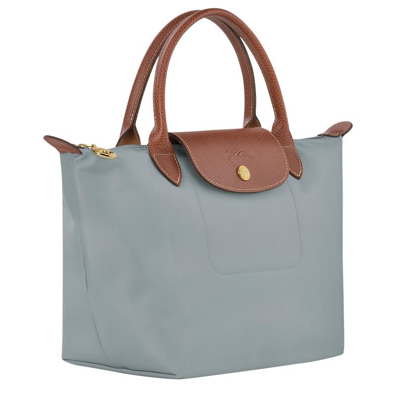 Steel Grey Longchamp Le Pliage Original S Women's Handbags | WCUF-37594