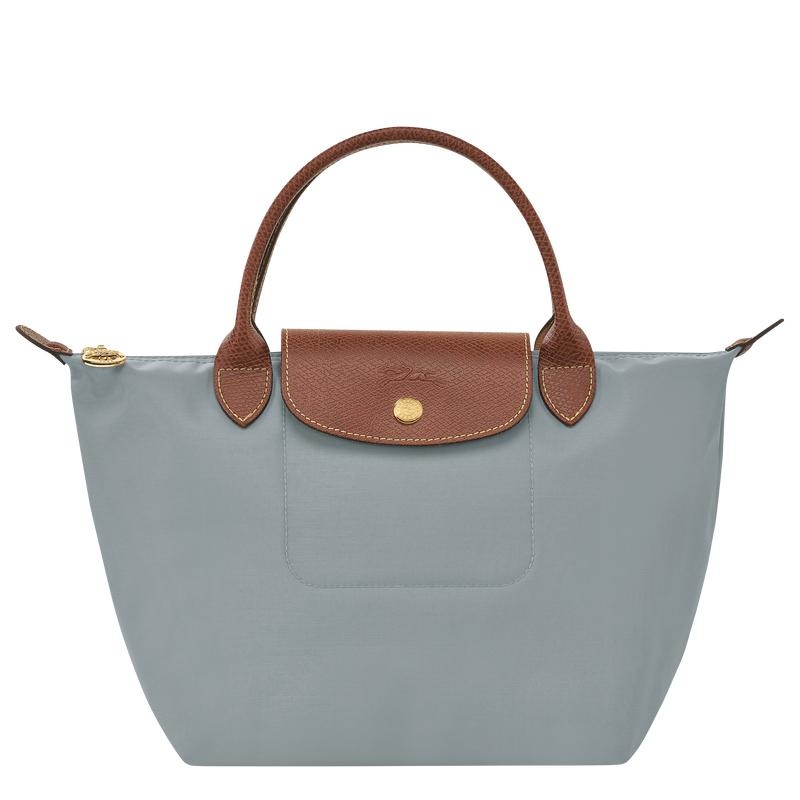 Steel Grey Longchamp Le Pliage Original S Women\'s Handbags | WCUF-37594