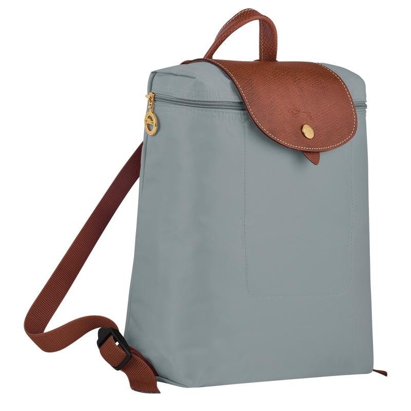 Steel Grey Longchamp Le Pliage Original M Women's Backpacks | XGNL-10437