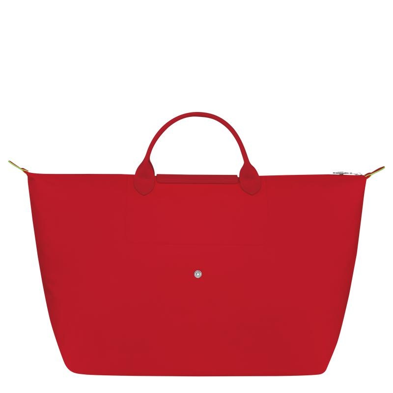 Tomato Red Longchamp Le Pliage Green S Women's Travel Bags | BVEI-57108