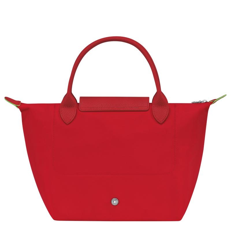 Tomato Red Longchamp Le Pliage Green S Women's Handbags | BUJM-46710