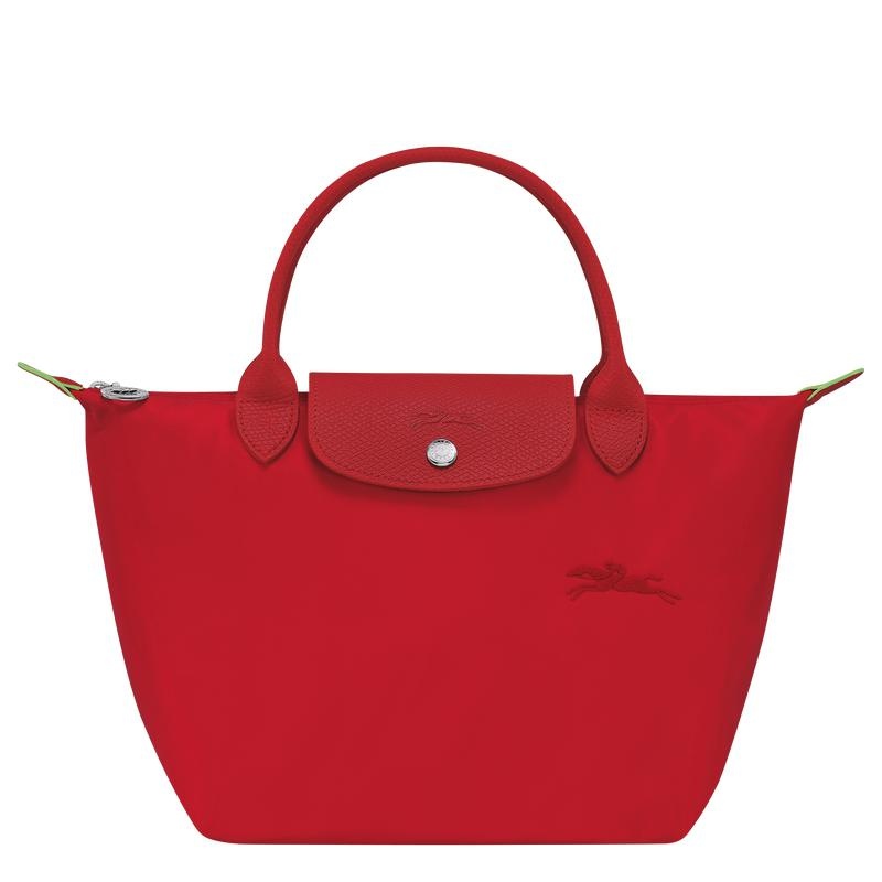 Tomato Red Longchamp Le Pliage Green S Women\'s Handbags | BUJM-46710