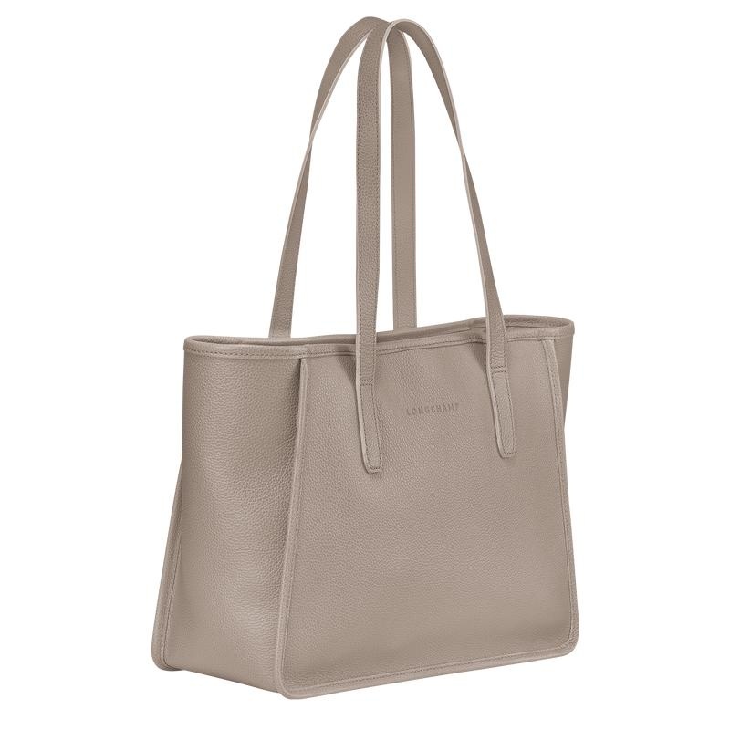 Turtledove Grey Longchamp Le Foulonné L Women's Tote Bag | WDOV-32879